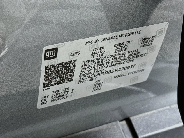 Used 2025 Chevrolet Tahoe Premier AWD/4WD image 36