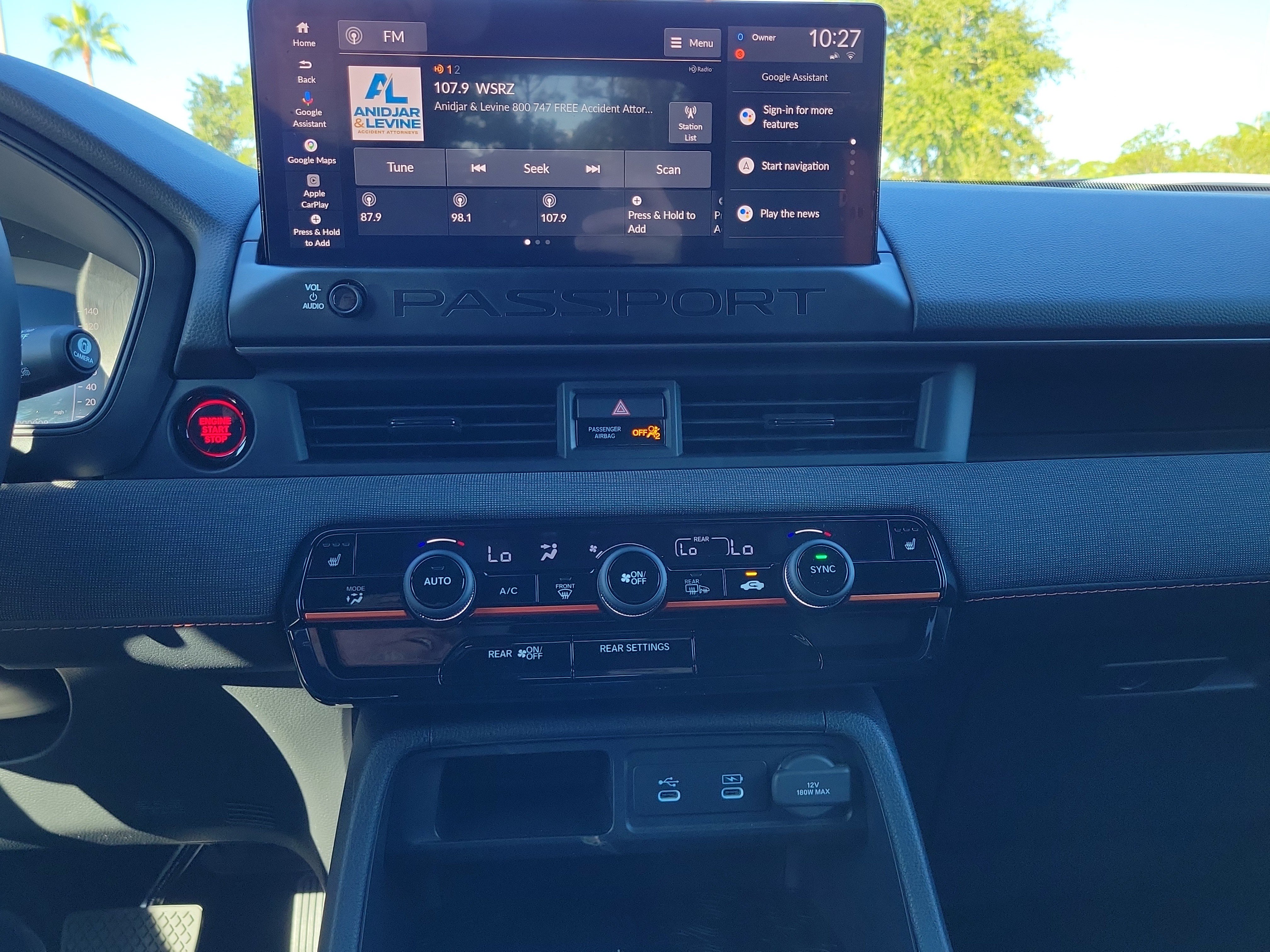 New 2027 Honda Passport TrailSport image 29