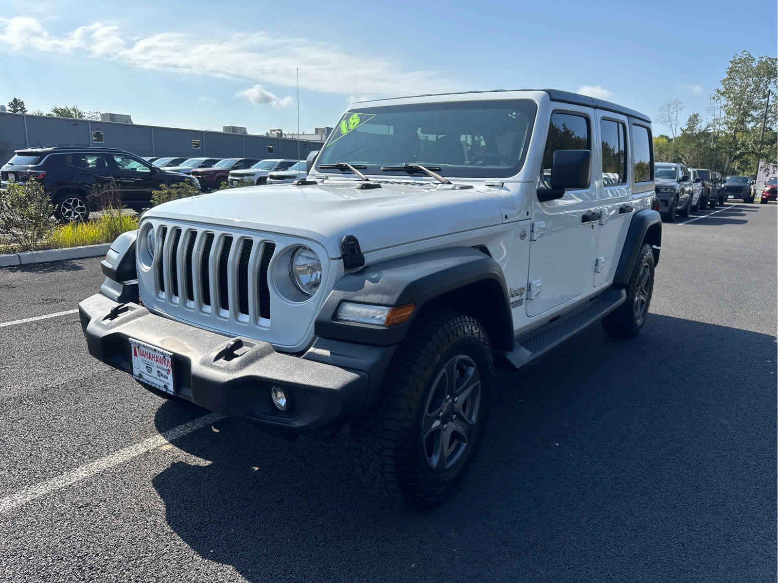 Certified 2018 Jeep Wrangler Unlimited Sport S image 5