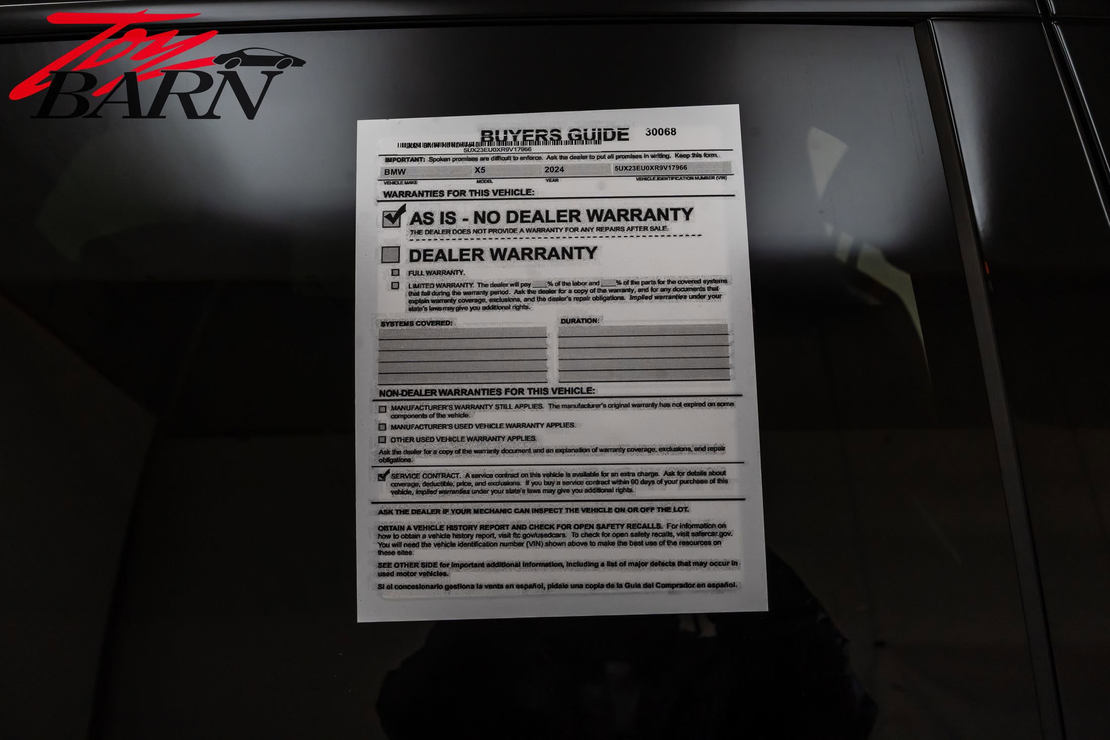 Used 2024 BMW X5 xDrive40i w/ M Sport Package image 54