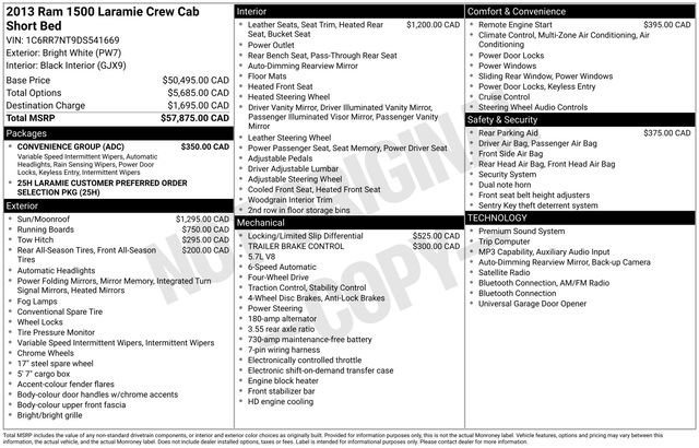 Used 2013 RAM 1500 Laramie w/ Convenience Group AWD/4WD image 31
