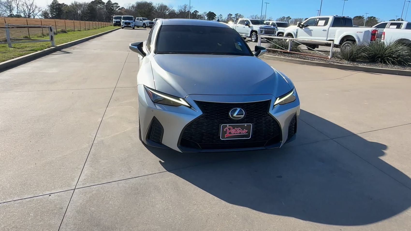 Used 2023 Lexus IS 350 F Sport w/ Memory Package RWD image 3