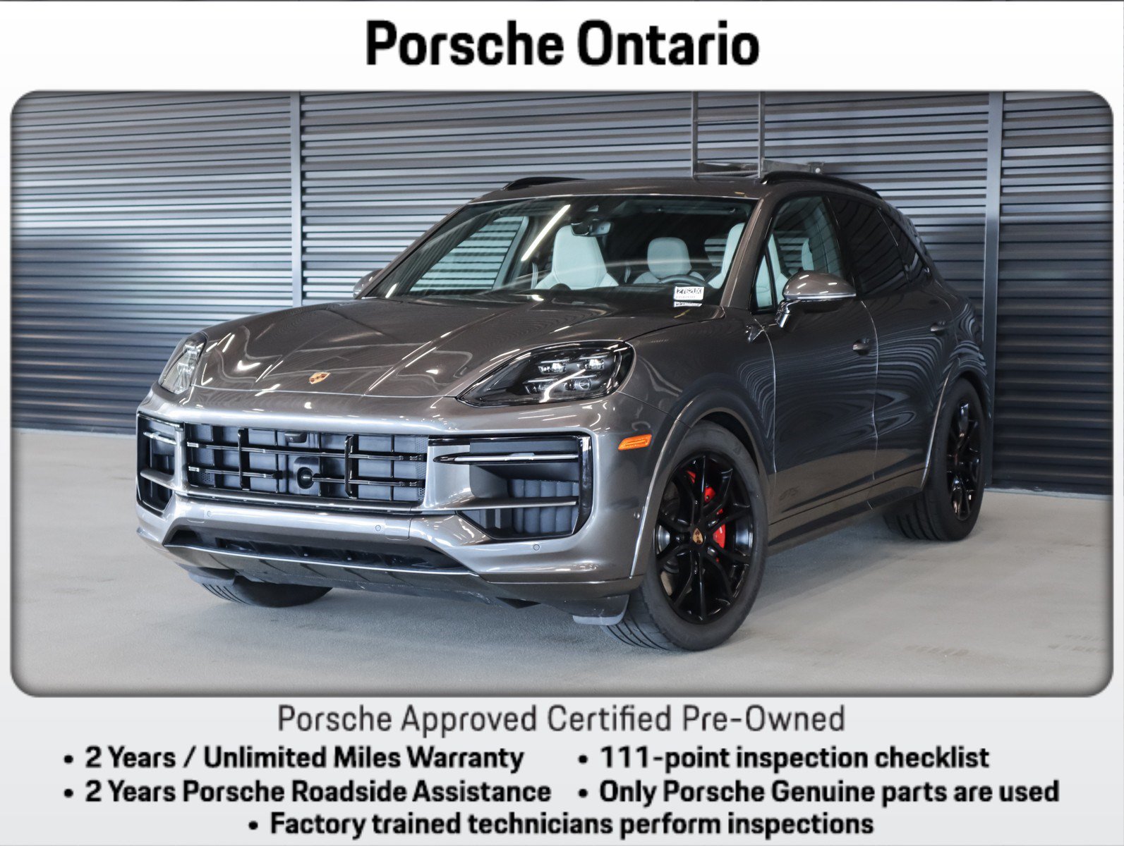 Certified 2025 Porsche Cayenne GTS AWD/4WD image 1