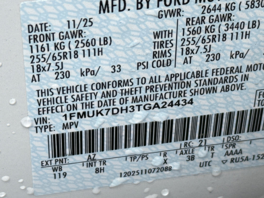 Certified 2026 Ford Explorer Active RWD image 32