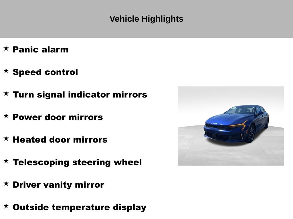 Certified 2025 Kia K5 EX FWD image 55