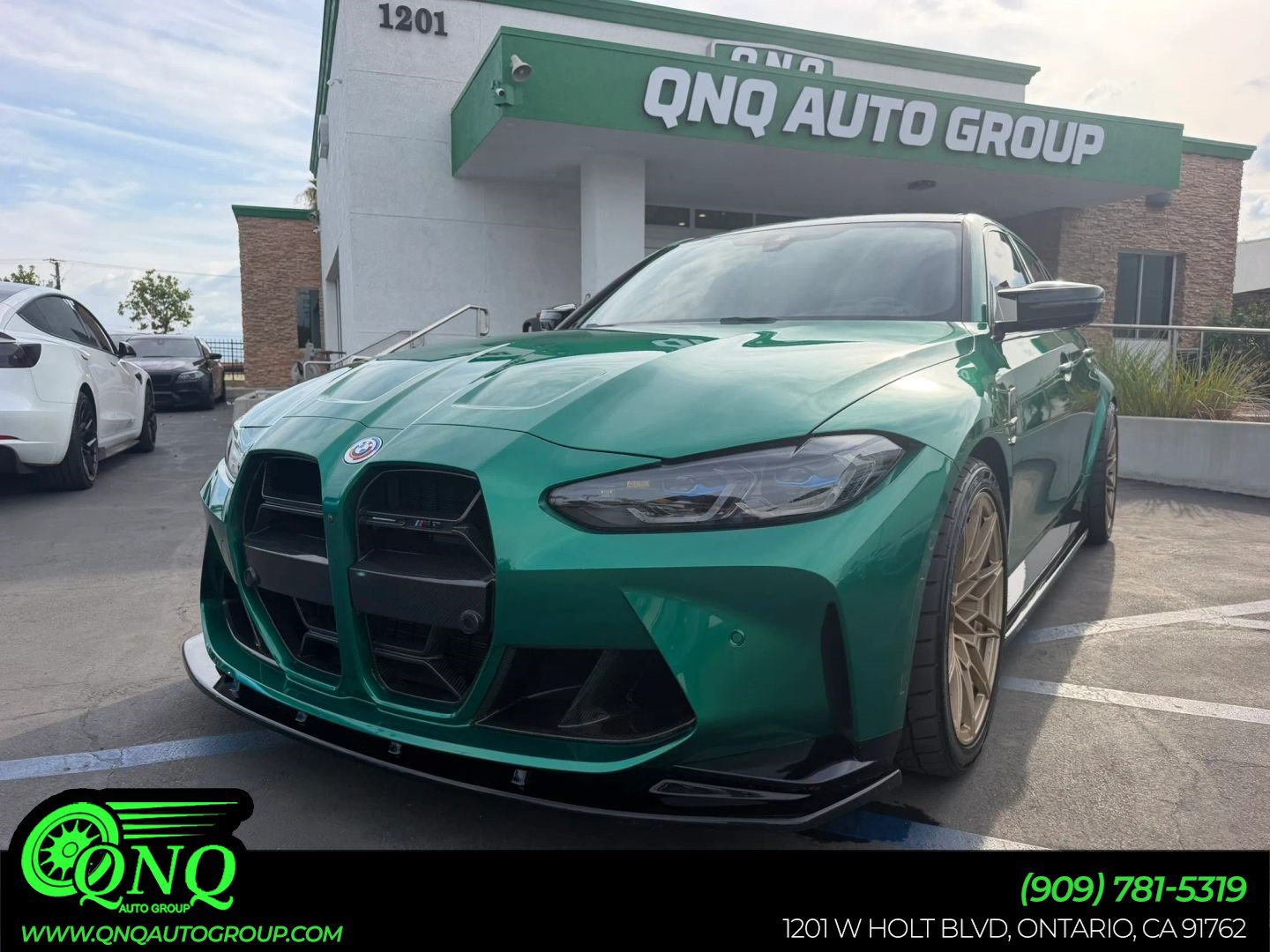 Used 2022 BMW M3 Competition w/ M Carbon Exterior Package RWD image 1