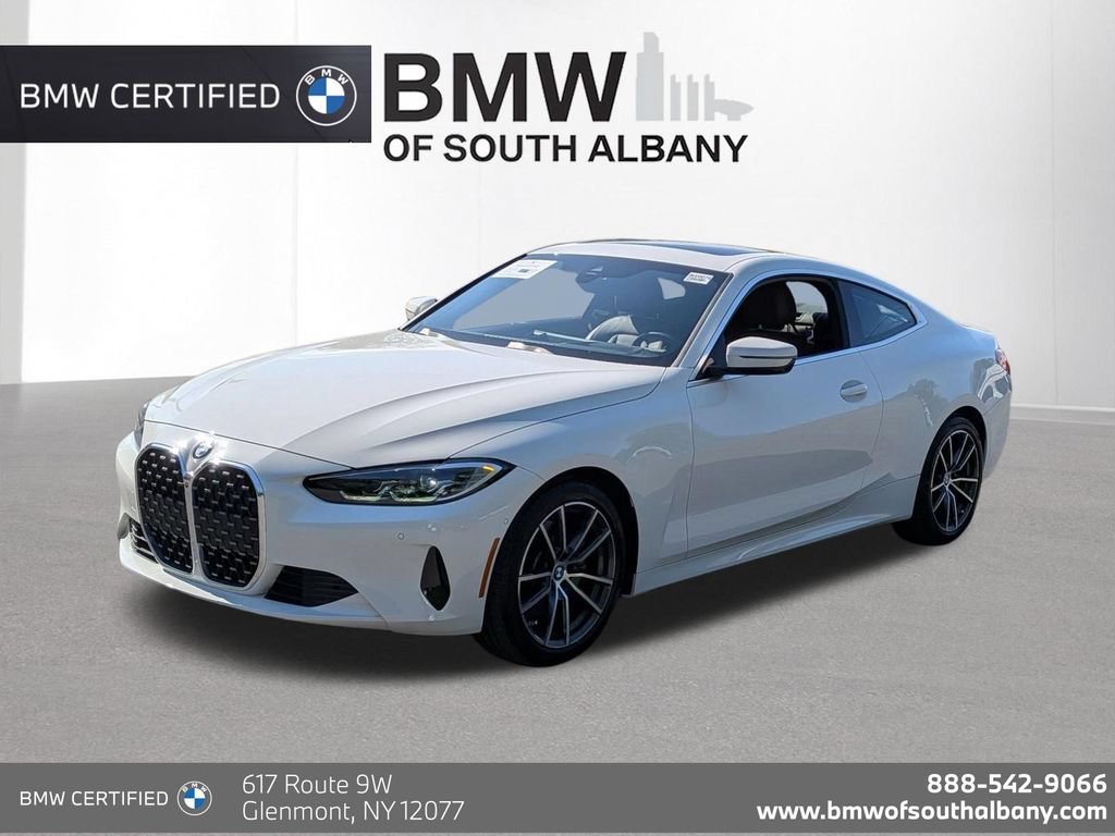 Certified 2024 BMW 430i xDrive Coupe w/ Premium Package AWD/4WD image 1