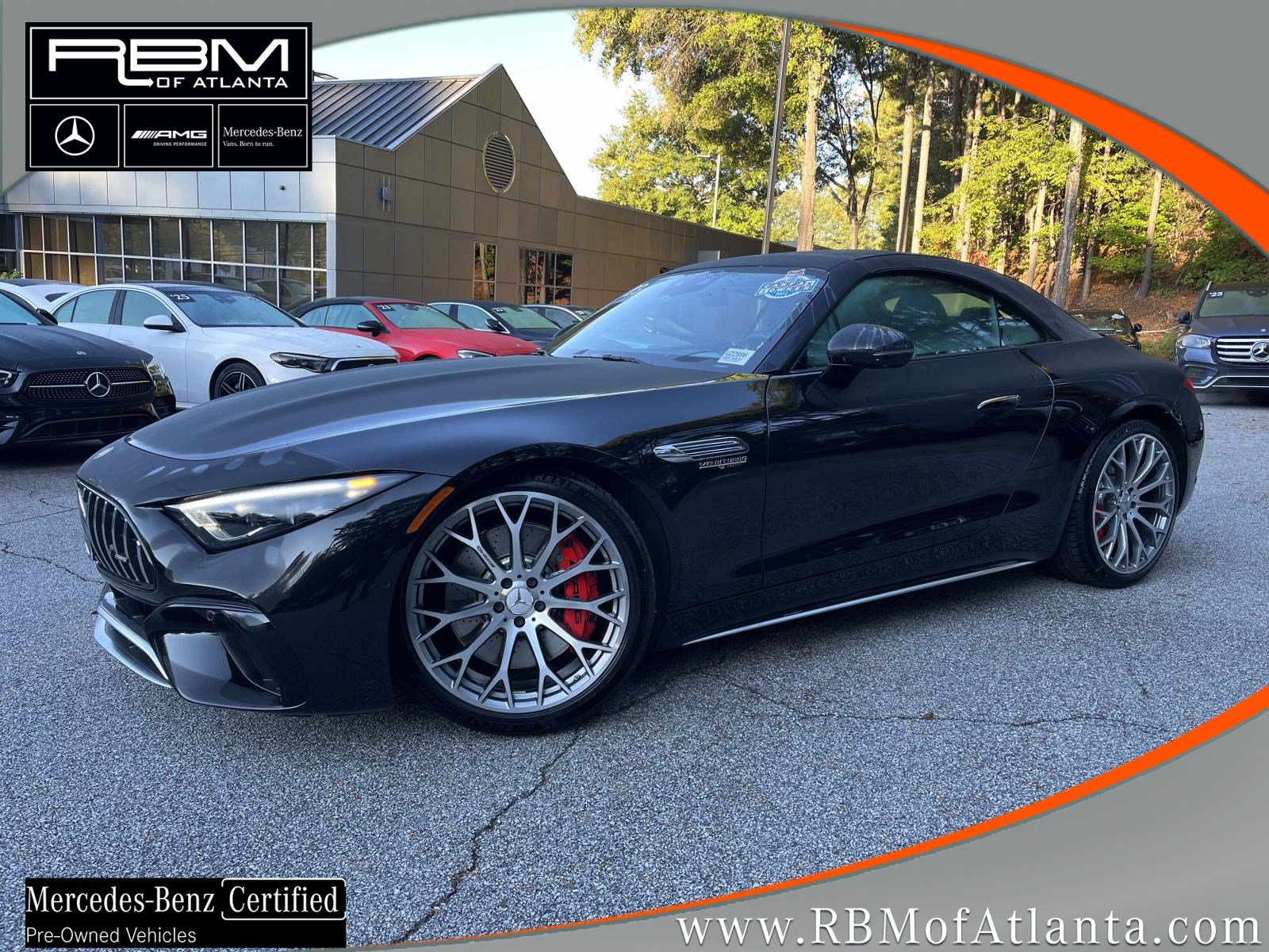 Certified 2023 Mercedes-Benz SL 55 AMG 4MATIC image 1