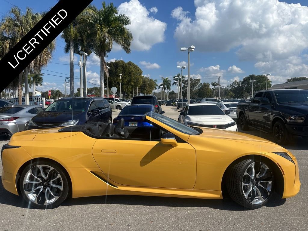 Certified 2021 Lexus LC 500 Convertible w/ Touring Package image 5