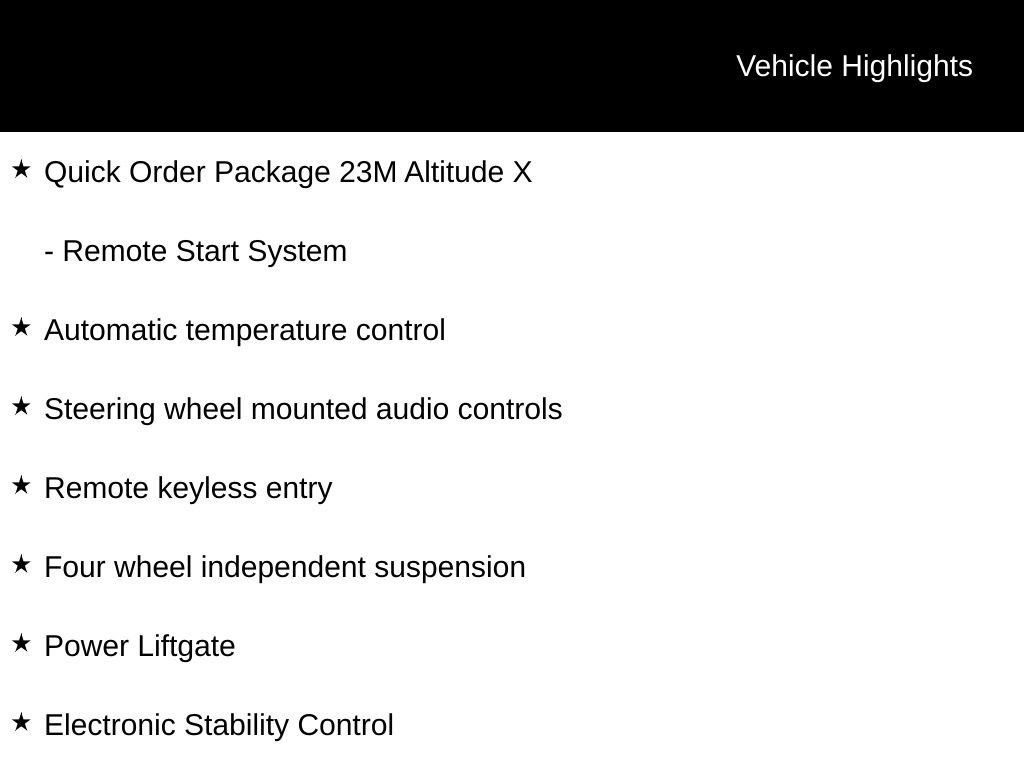 New 2025 Jeep Grand Cherokee Altitude AWD/4WD image 24