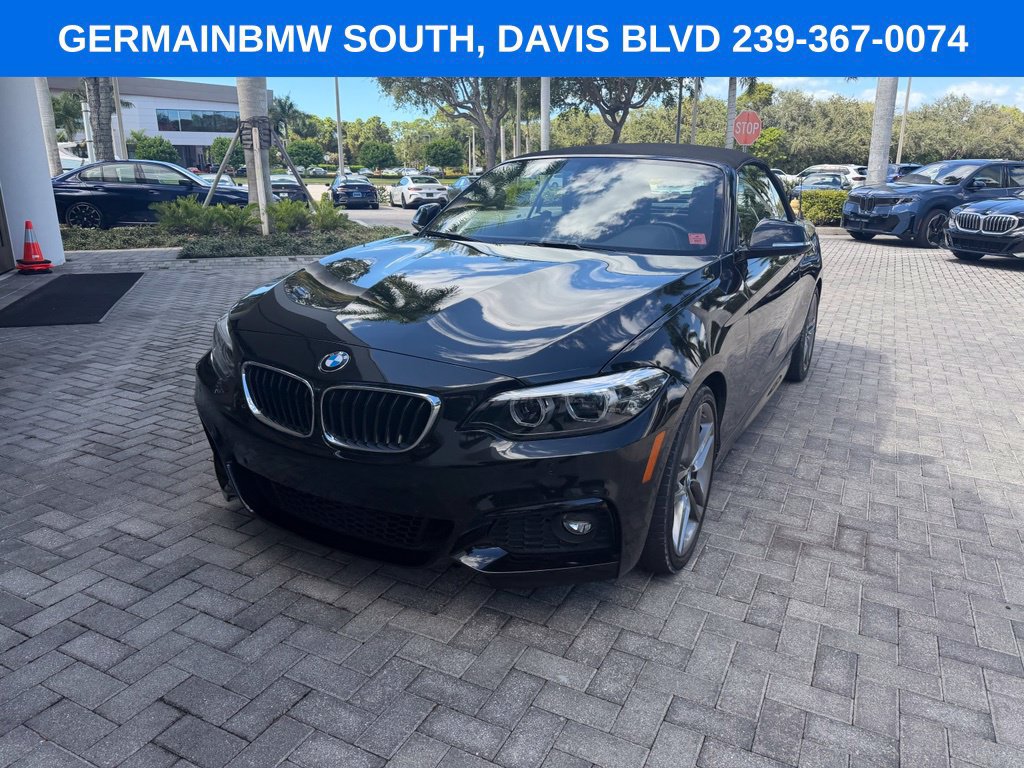 Used 2019 BMW 230i Convertible w/ M Sport Package RWD image 2