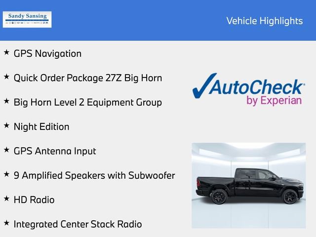 New 2026 RAM 1500 Big Horn AWD/4WD image 7