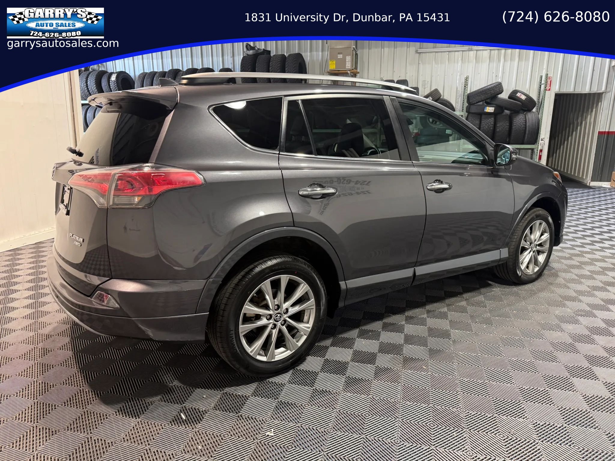 Used 2017 Toyota RAV4 Platinum AWD/4WD image 5