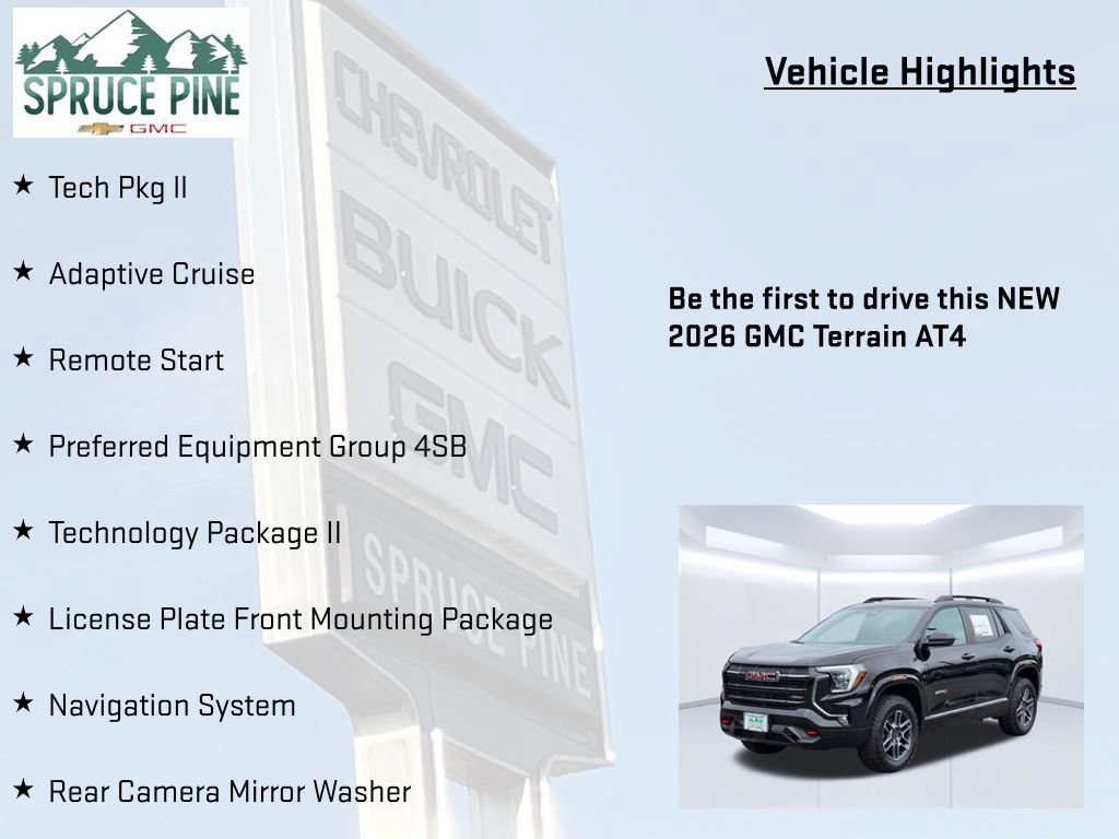 New 2026 GMC Terrain AT4 w/ Technology Package II AWD/4WD image 5