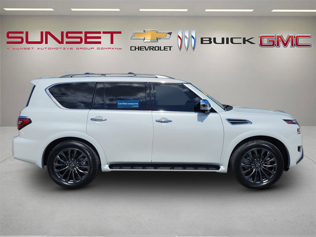 Used 2024 Nissan Armada Platinum w/ Captain's Chairs Package RWD image 3