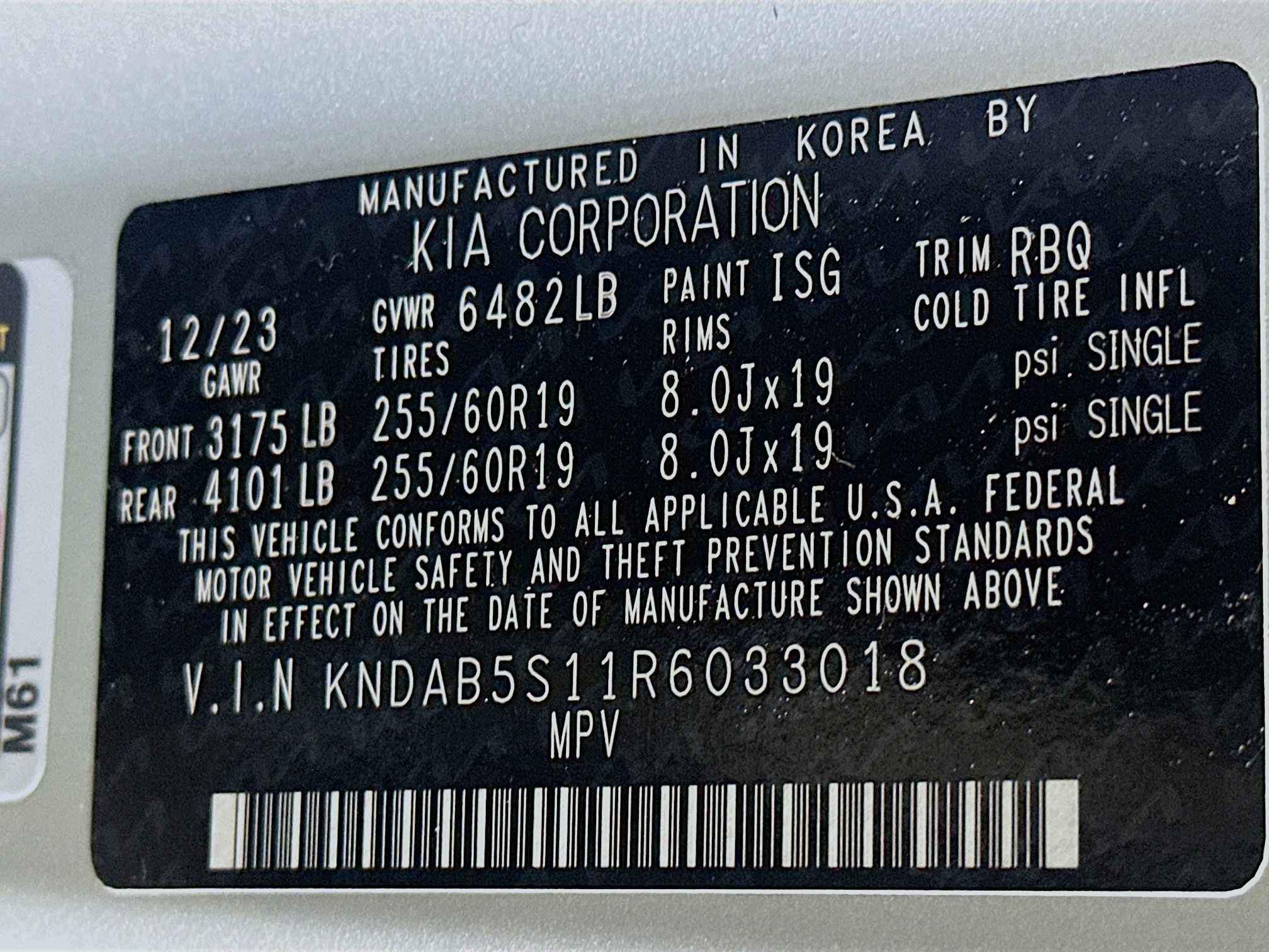 Used 2024 Kia EV9 Light Long Range RWD image 12