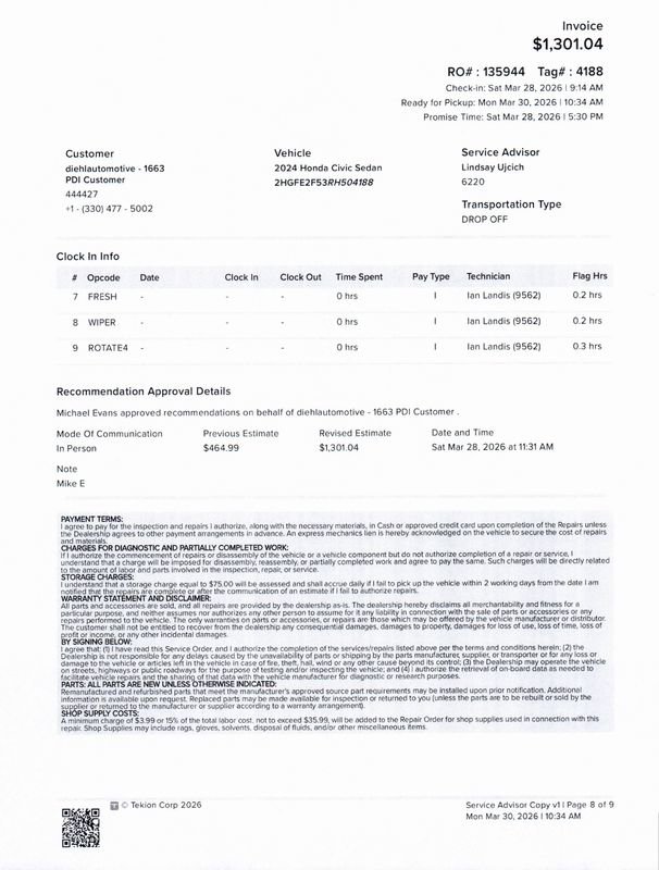 Used 2024 Honda Civic Sport image 37
