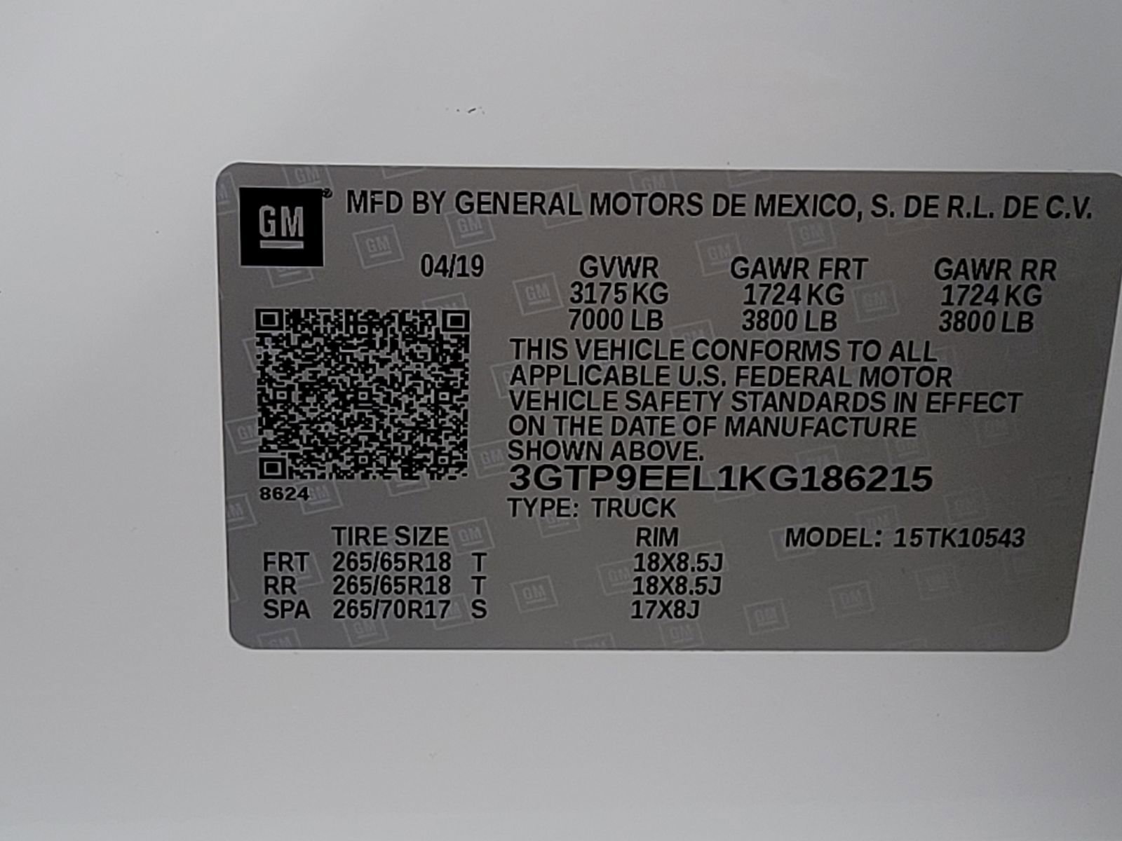 Used 2019 GMC Sierra 1500 AT4 w/ AT4 Premium Package image 19