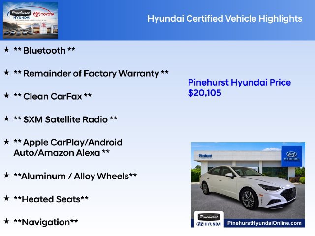 Certified 2023 Hyundai Sonata SEL FWD image 19