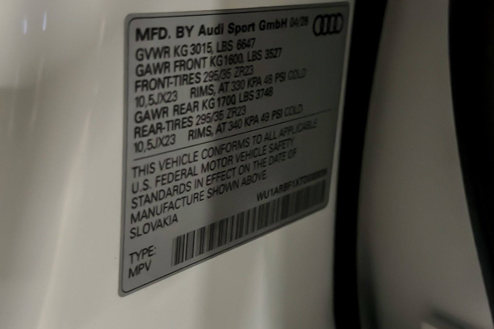 New 2026 Audi RS Q8 performance AWD/4WD image 27