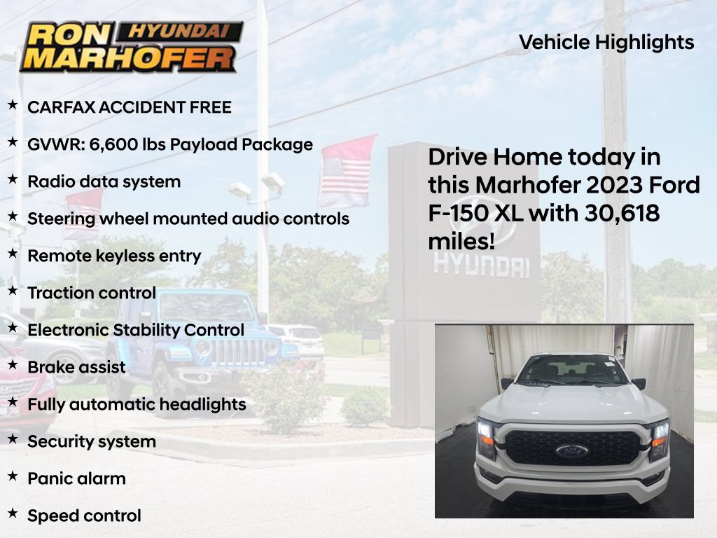 Used 2023 Ford F150 XL w/ Trailer Tow Package AWD/4WD image 8
