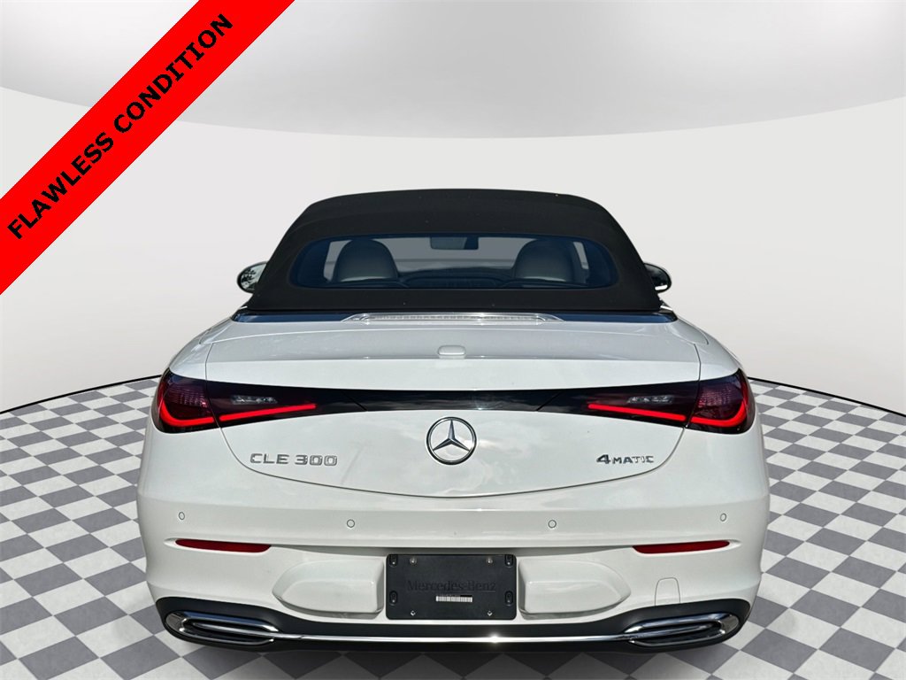 Used 2024 Mercedes-Benz CLE 300 4MATIC Cabriolet image 4