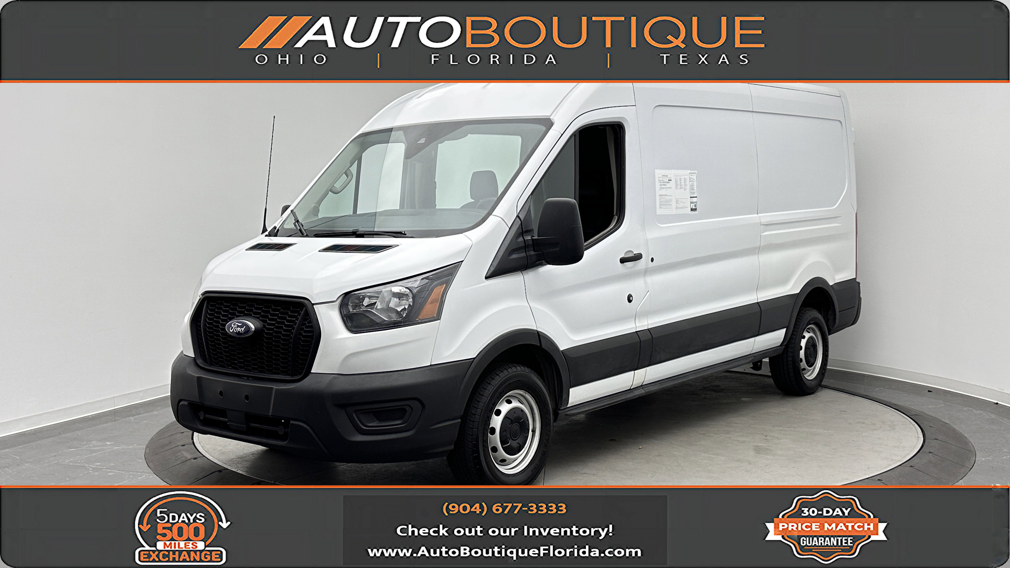 Used 2023 Ford Transit 250 Medium Roof w/ Load Area Protection Package RWD image 1