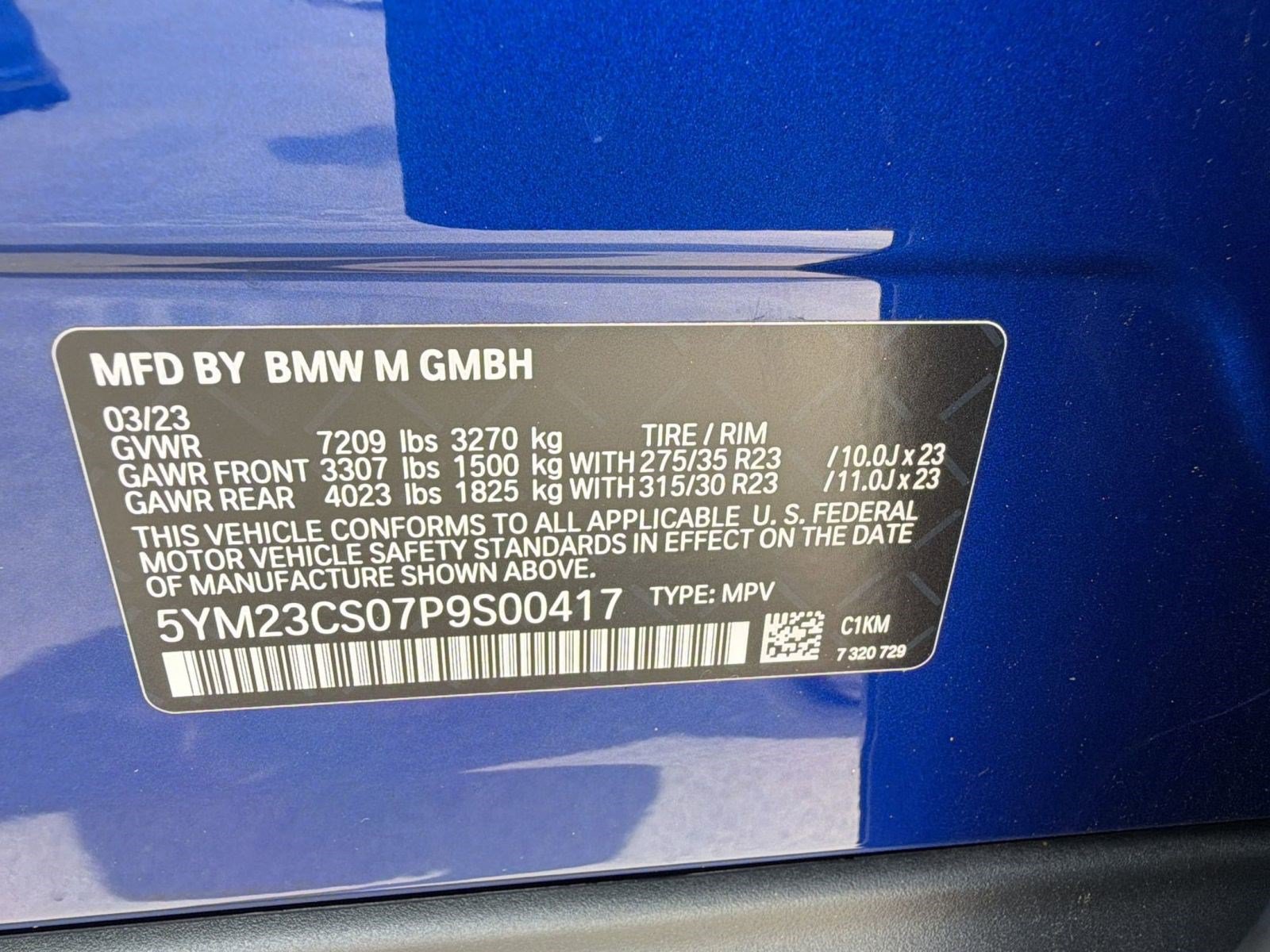 Used 2023 BMW XM w/ M Driver's Package AWD/4WD image 20