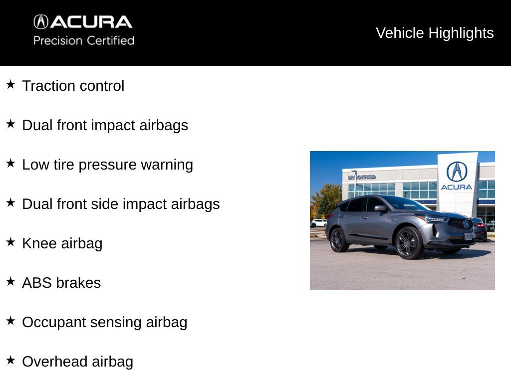 Certified 2023 Acura RDX w/ Advance Package AWD/4WD image 9