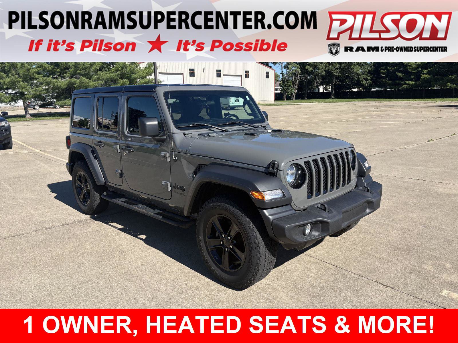 Used 2022 Jeep Wrangler Unlimited Sport AWD/4WD image 1