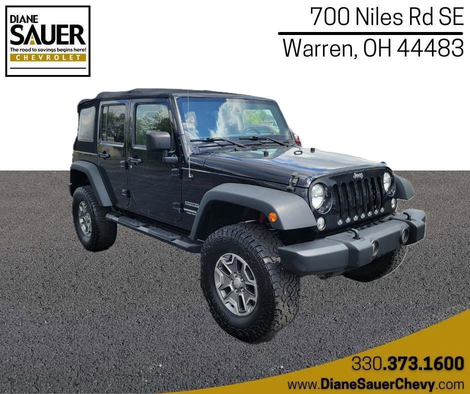 Used 2017 Jeep Wrangler Unlimited Sport w/ Quick Order Package 24S