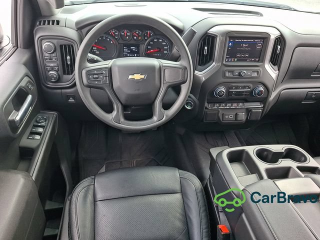 Used 2025 Chevrolet Silverado 1500 Custom w/ Turbomax Blackout Package AWD/4WD image 11