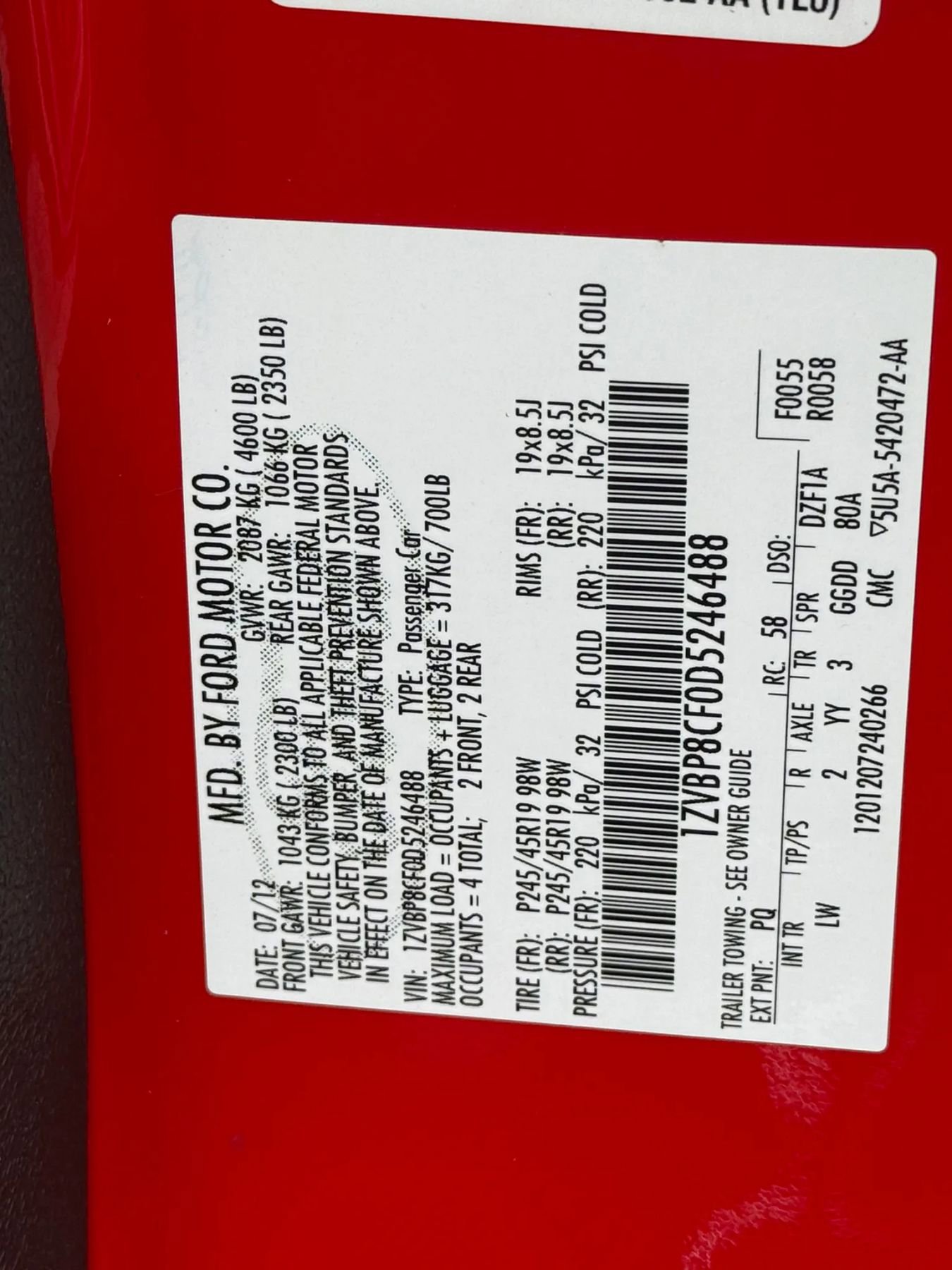 Used 2013 Ford Mustang GT Premium RWD image 53