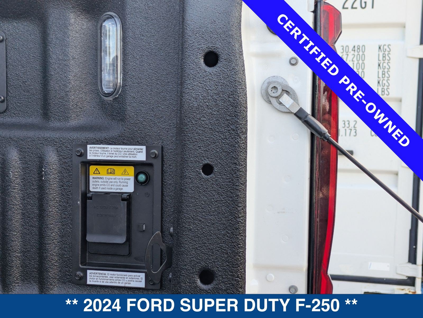 Certified 2024 Ford F250 Platinum AWD/4WD image 16