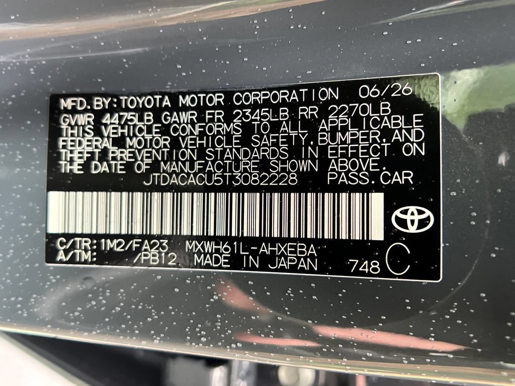 New 2026 Toyota Prius Plug-In Hybrid FWD image 26
