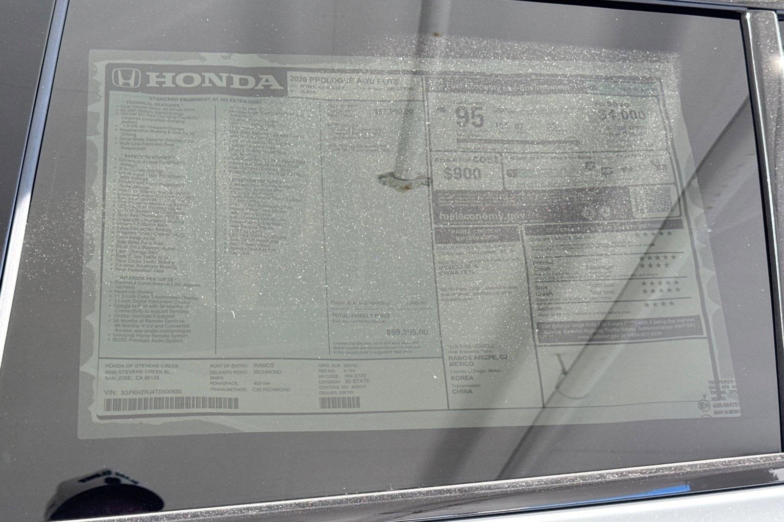 New 2026 Honda Prologue Elite image 35