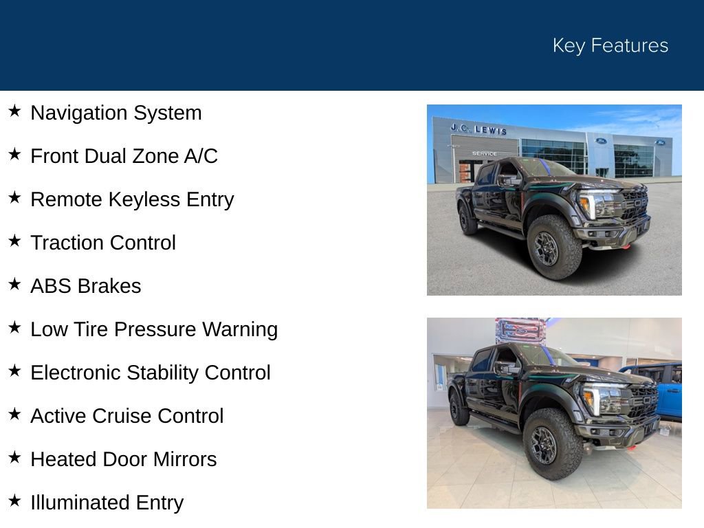 New 2026 Ford F150 Raptor w/ Equipment Group 803A Raptor R AWD/4WD image 32
