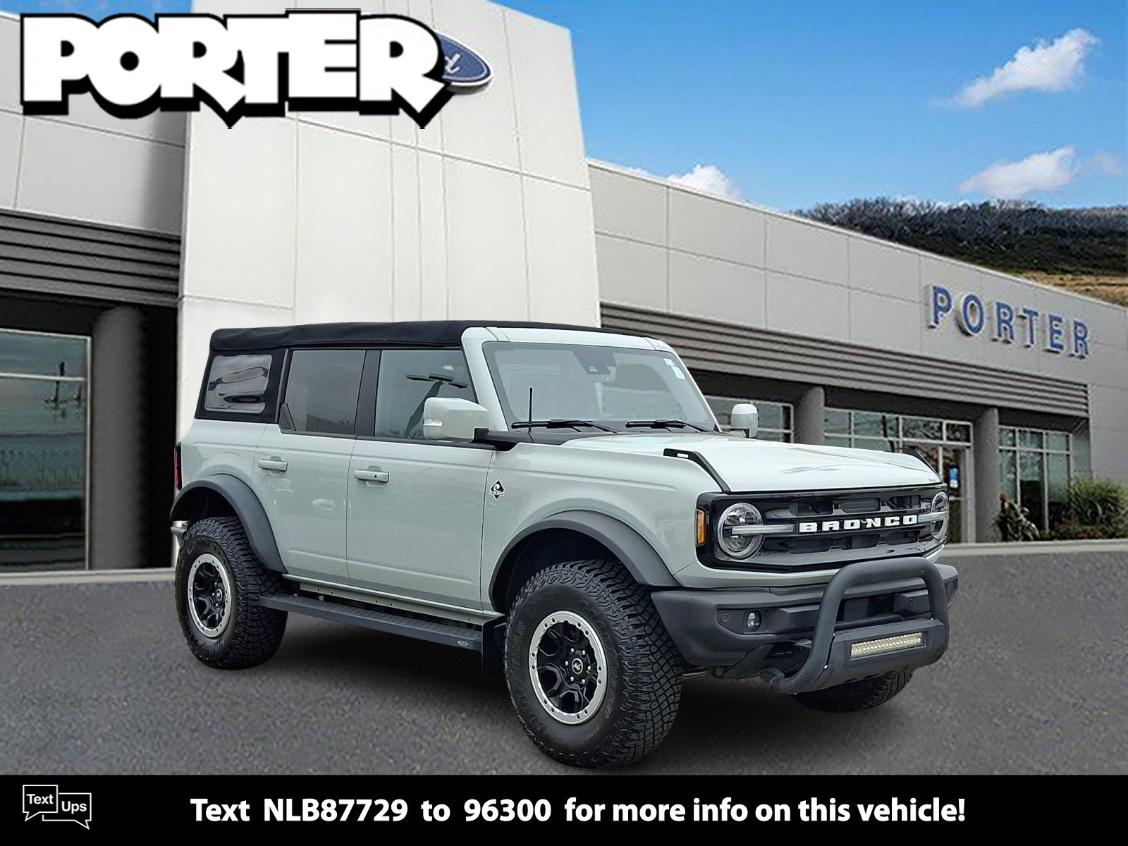 Certified 2022 Ford Bronco Outer Banks w/ Sasquatch Package image 1
