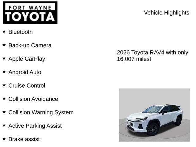 Used 2026 Toyota RAV4 XLE Premium AWD/4WD image 7