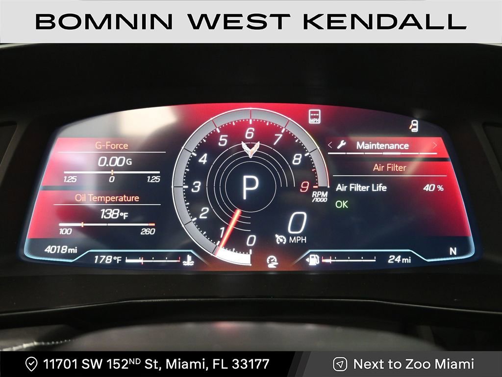 Used 2023 Chevrolet Corvette Z06 w/ Stealth Interior Trim Package image 10