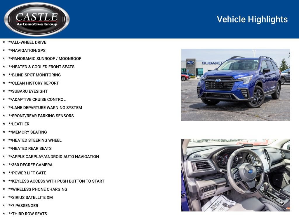 Used 2026 Subaru Ascent Bronze Edition AWD/4WD image 3