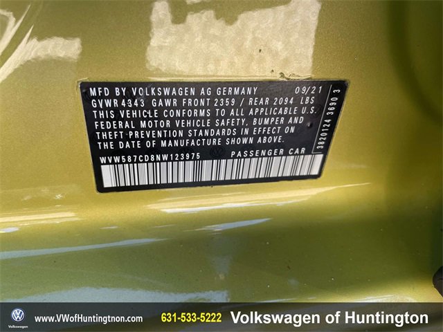 Certified 2022 Volkswagen GTI Autobahn image 11