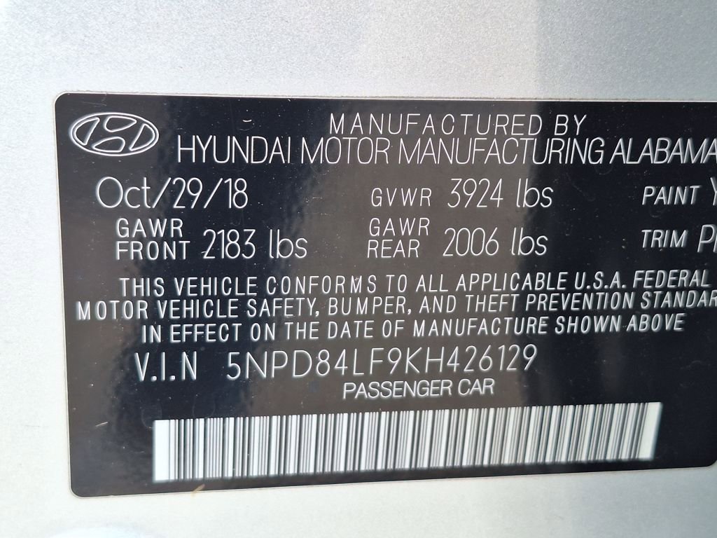 Used 2019 Hyundai Elantra SEL image 26