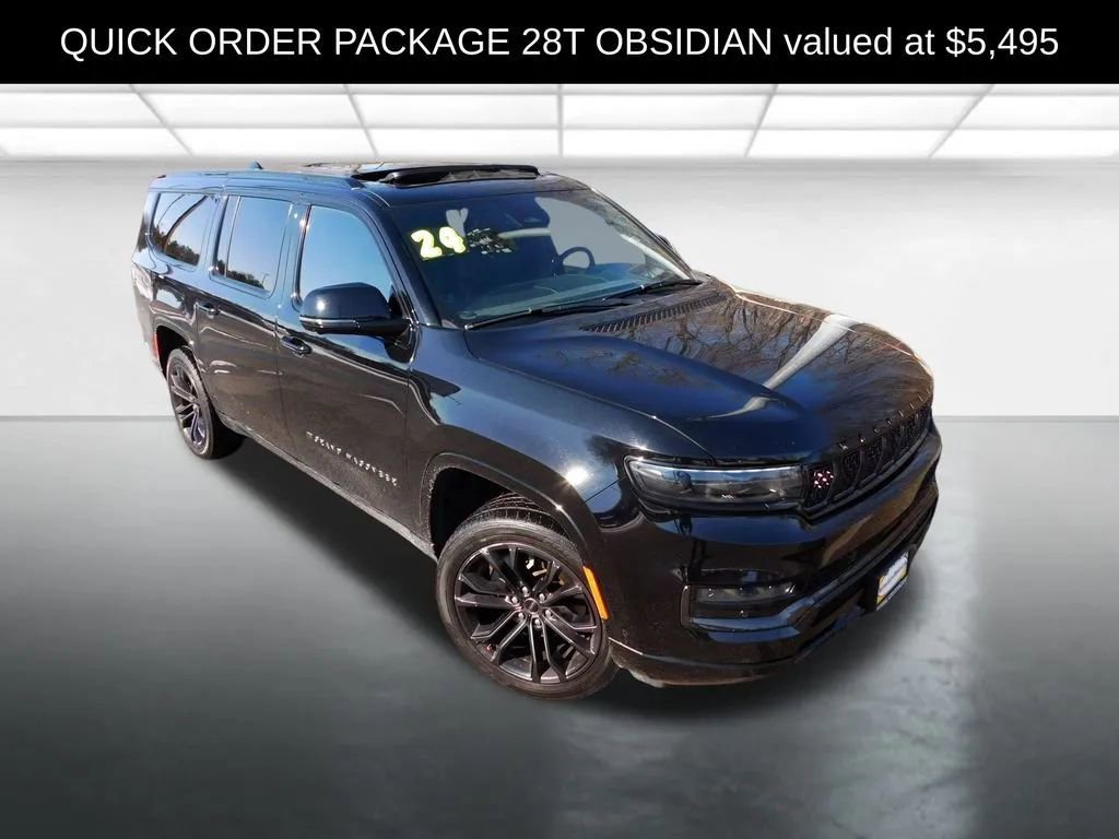 Used 2024 Jeep Grand Wagoneer L Series II w/ Quick Order Packagew 28T image 2