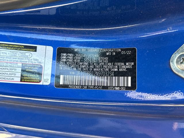 Used 2022 Subaru BRZ Premium RWD image 13