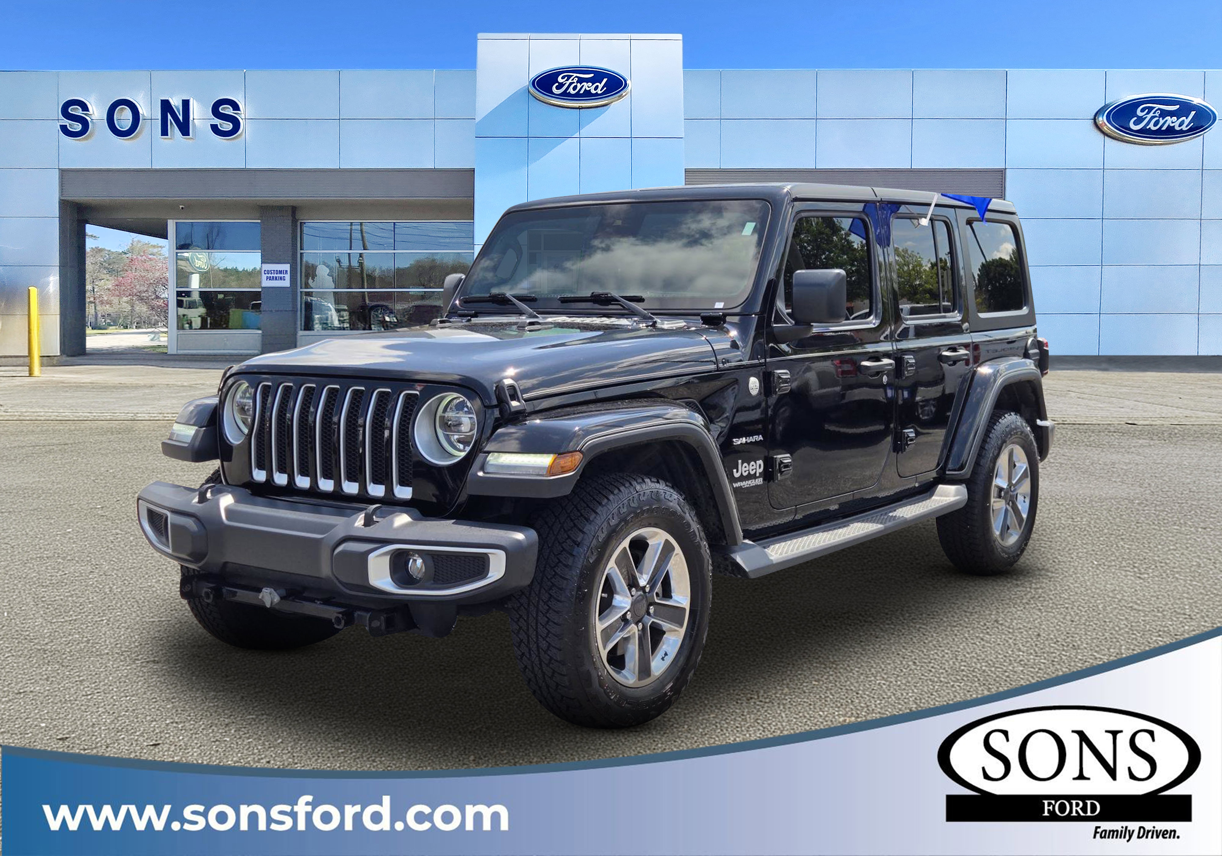 Used 2019 Jeep Wrangler Unlimited Sahara