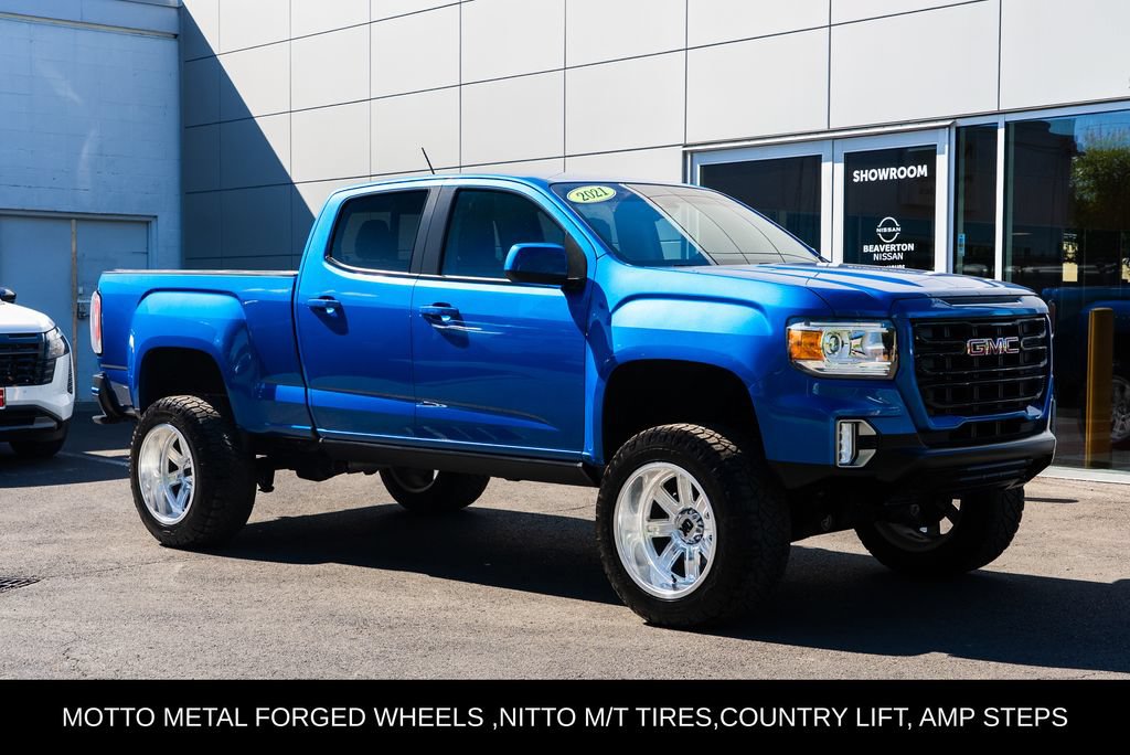Used 2021 GMC Canyon Elevation w/ Driver Alert Package AWD/4WD image 1