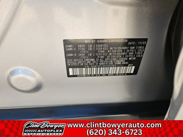Used 2024 Subaru Outback Premium image 23