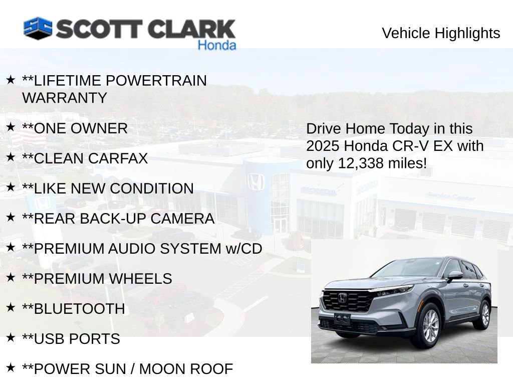 Used 2025 Honda CR-V EX image 11