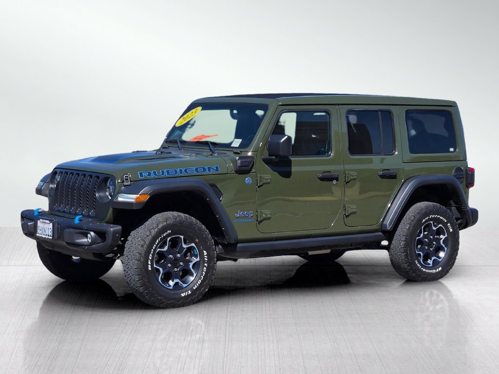 Used 2023 Jeep Wrangler Unlimited Rubicon 4xe w/ Steel Bumper Group AWD/4WD image 6
